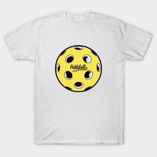 Everyday Pickleball Yellow Ball T-Shirt